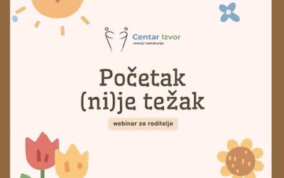 Početak (ni)je težak – webinar