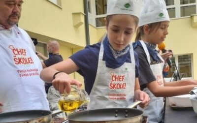 „Chef škole“ – pobjednički recept ulazi u sve školske kuhinje!